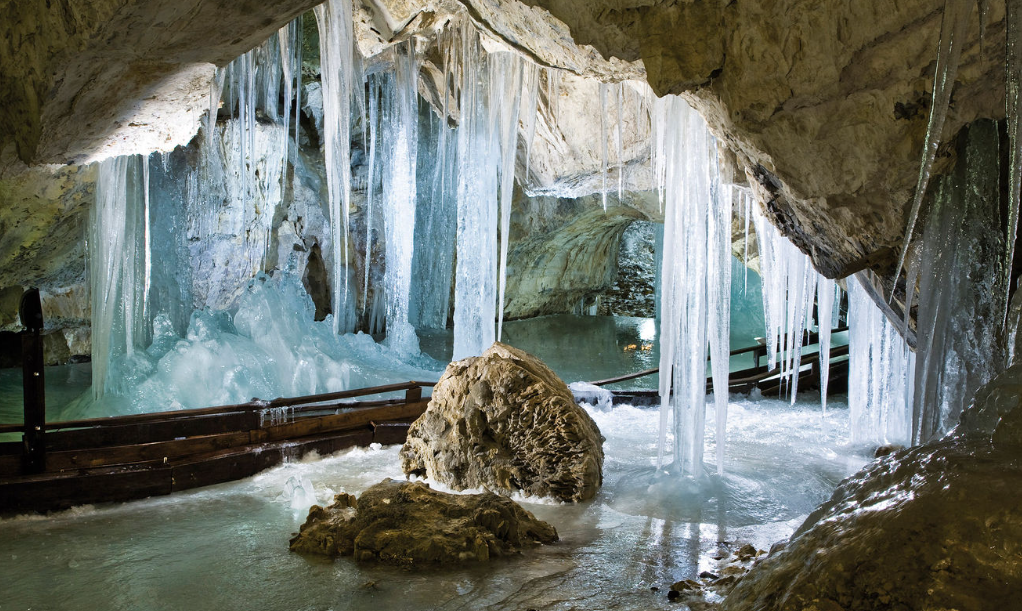 Dobšinská Ice Cave, Slovak Paradise Region, Slovakia